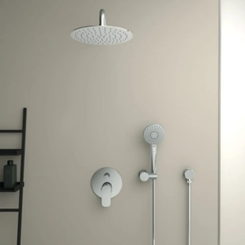 IS-Regenbrause-Idealrain-Luxe-d250mm-Edelstahl-gebuerstet-B0384MY gallery number 7